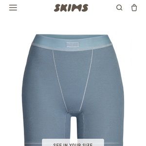 SKIMS Cotton Rib Boxer